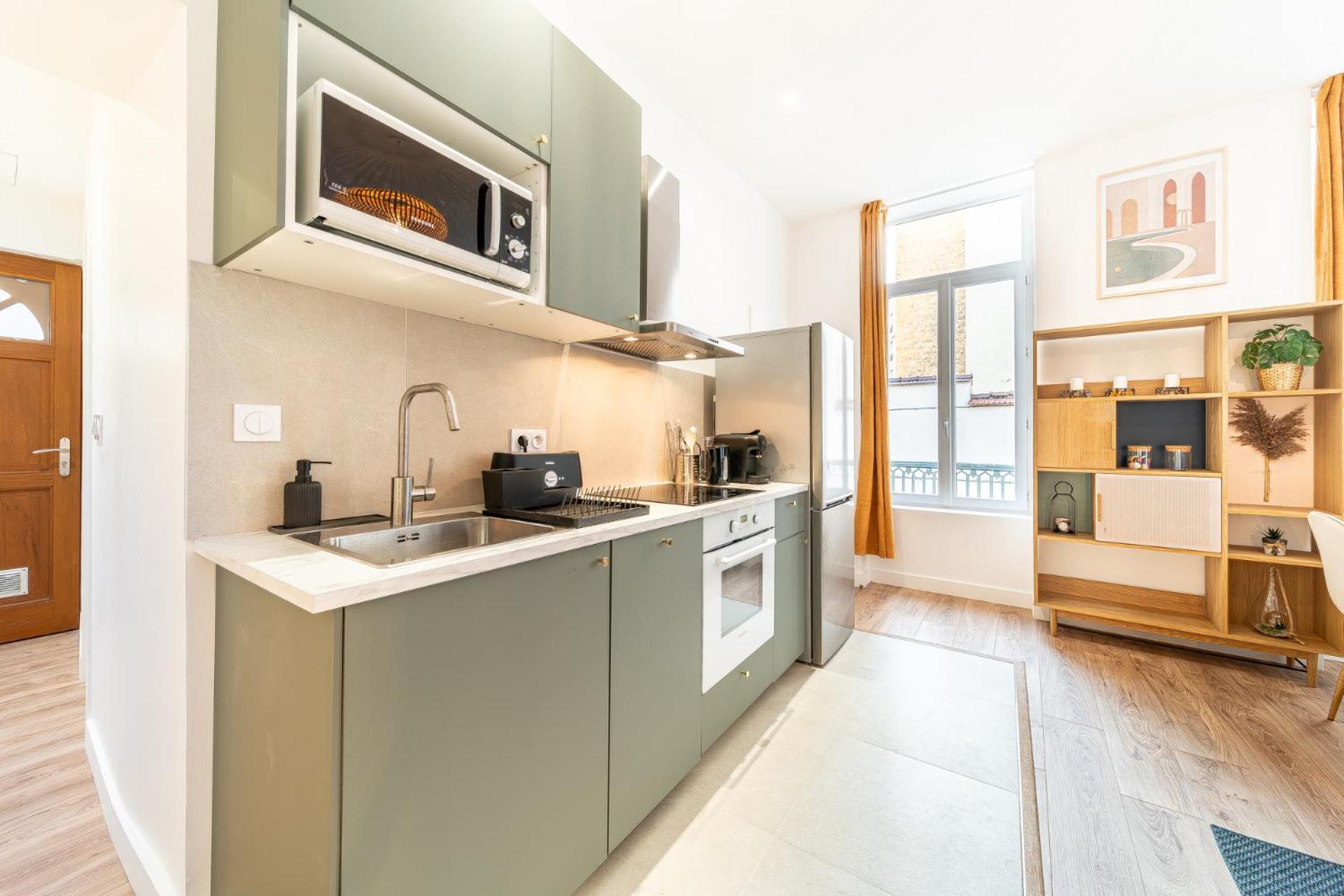 ליון Le Marietton Appartement Cosy A Deux Pas Du Metro Valmy מראה חיצוני תמונה