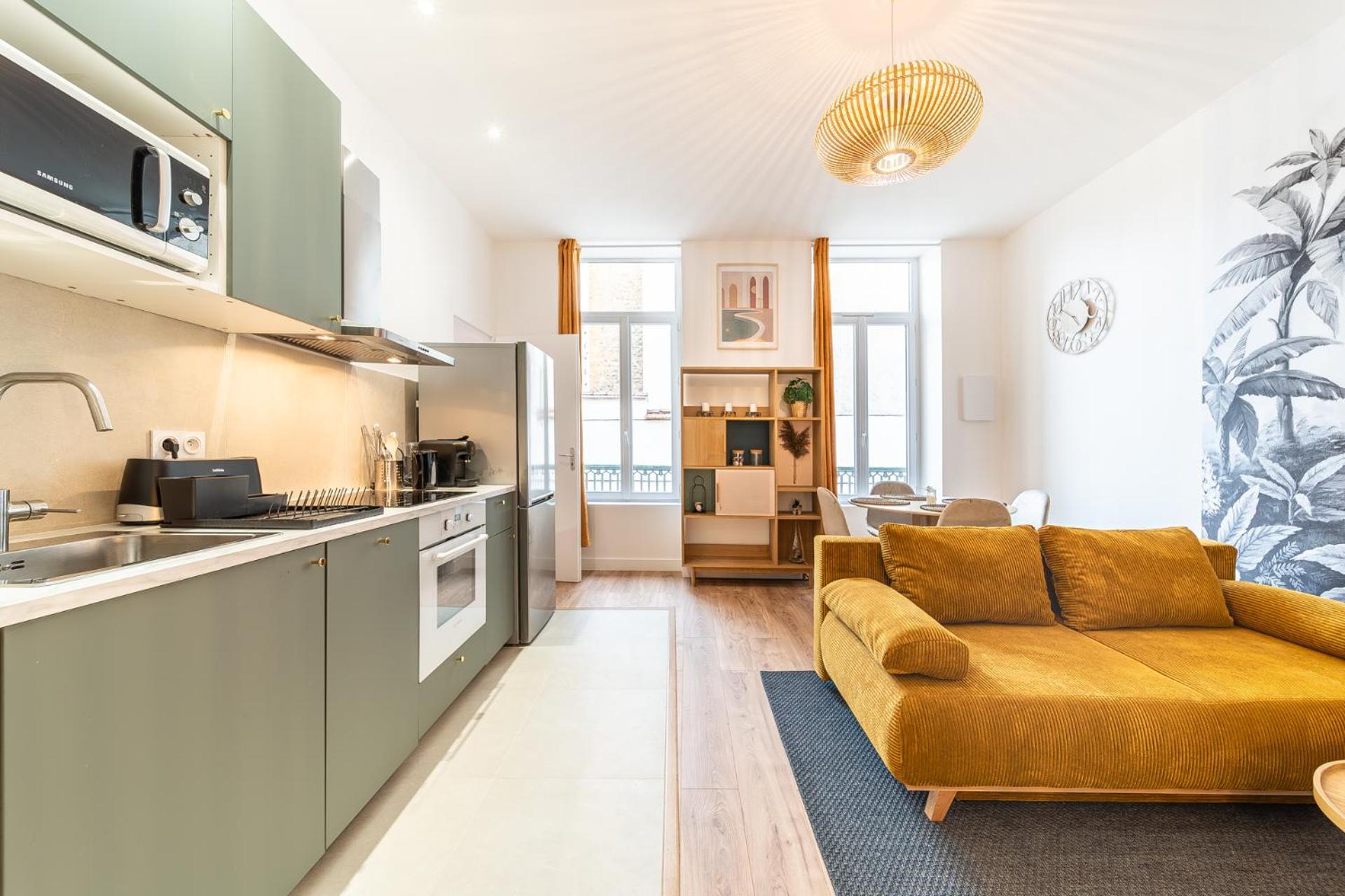 ליון Le Marietton Appartement Cosy A Deux Pas Du Metro Valmy מראה חיצוני תמונה